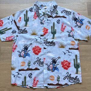 Corpus Christi Hooks Baseball Team Shirt Men XL Hawaiian SGA MiLB Chevy Dealer